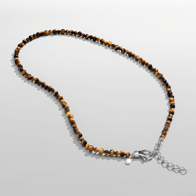 Tigers Eye Beaded Necklace