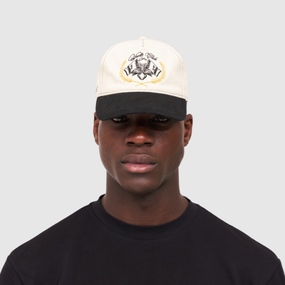 Yacht Club Cap (Cream/Black)