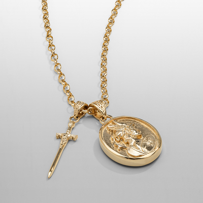 Achilles Pendant (Gold)