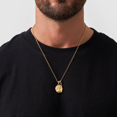 Achilles Pendant (Gold)