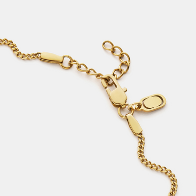Adjustable Curb Bracelet (Gold)
