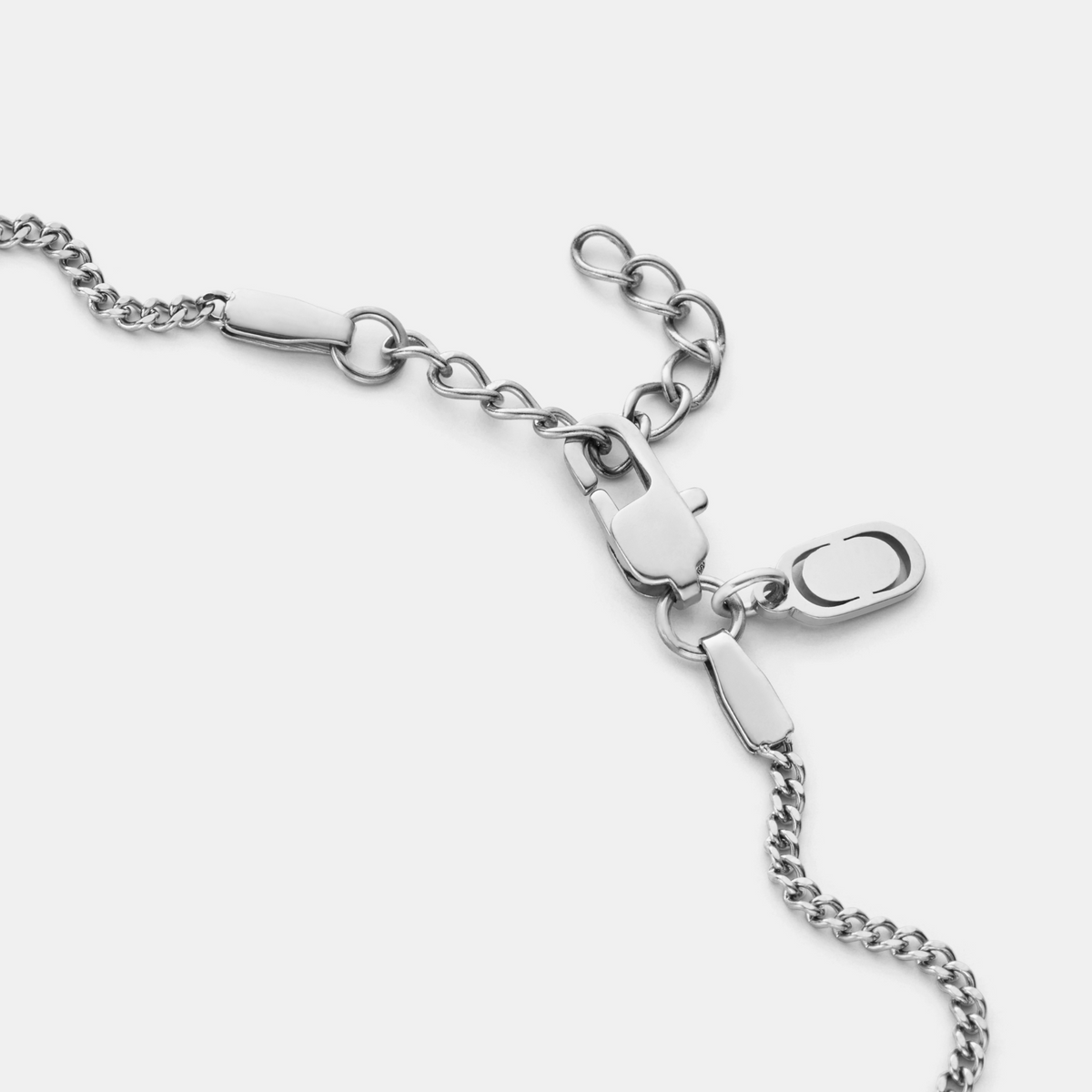 Adjustable Curb Bracelet (Silver)