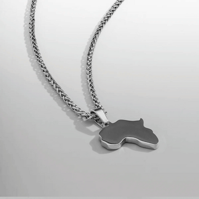 Africa Pendant (Silver)