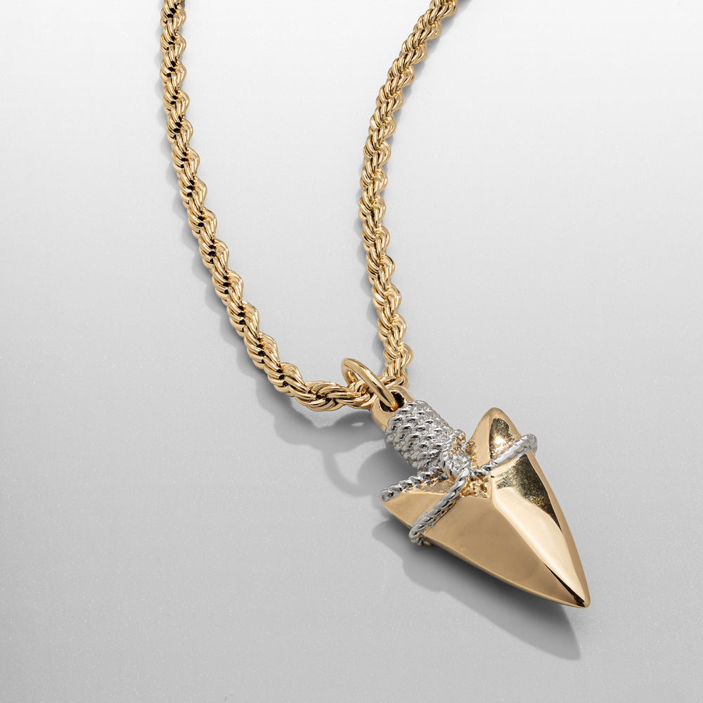 Arrow Pendant Necklace | CRAFTD London