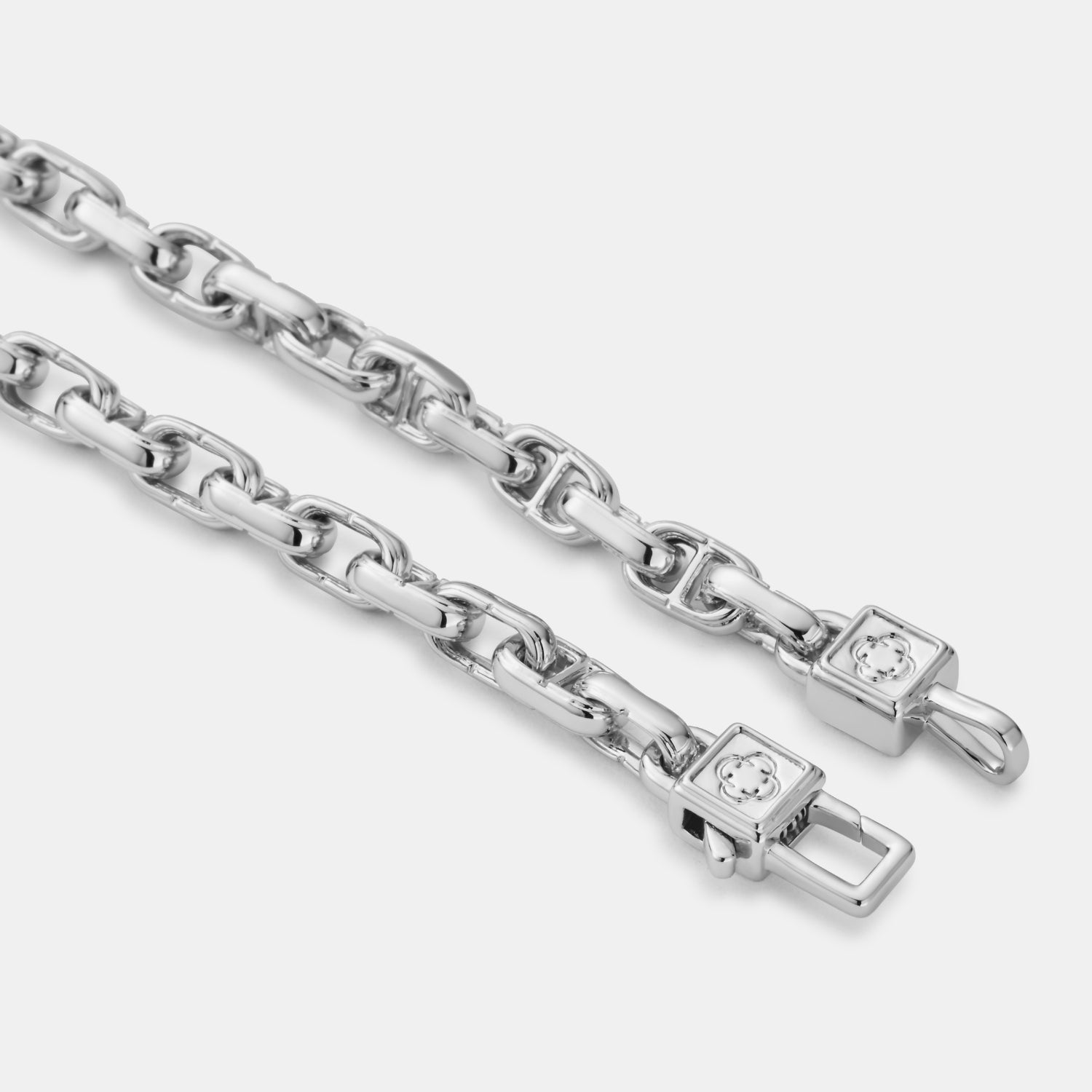 CD Anchor Link Bracelet (Silver)