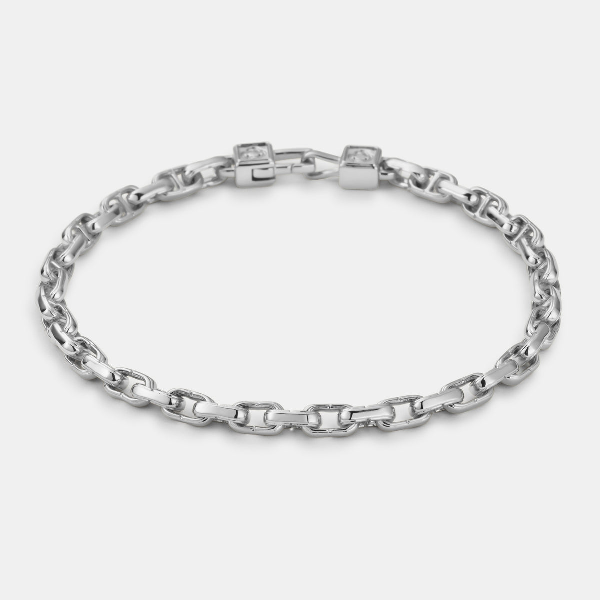 CD Anchor Link Bracelet (Silver)