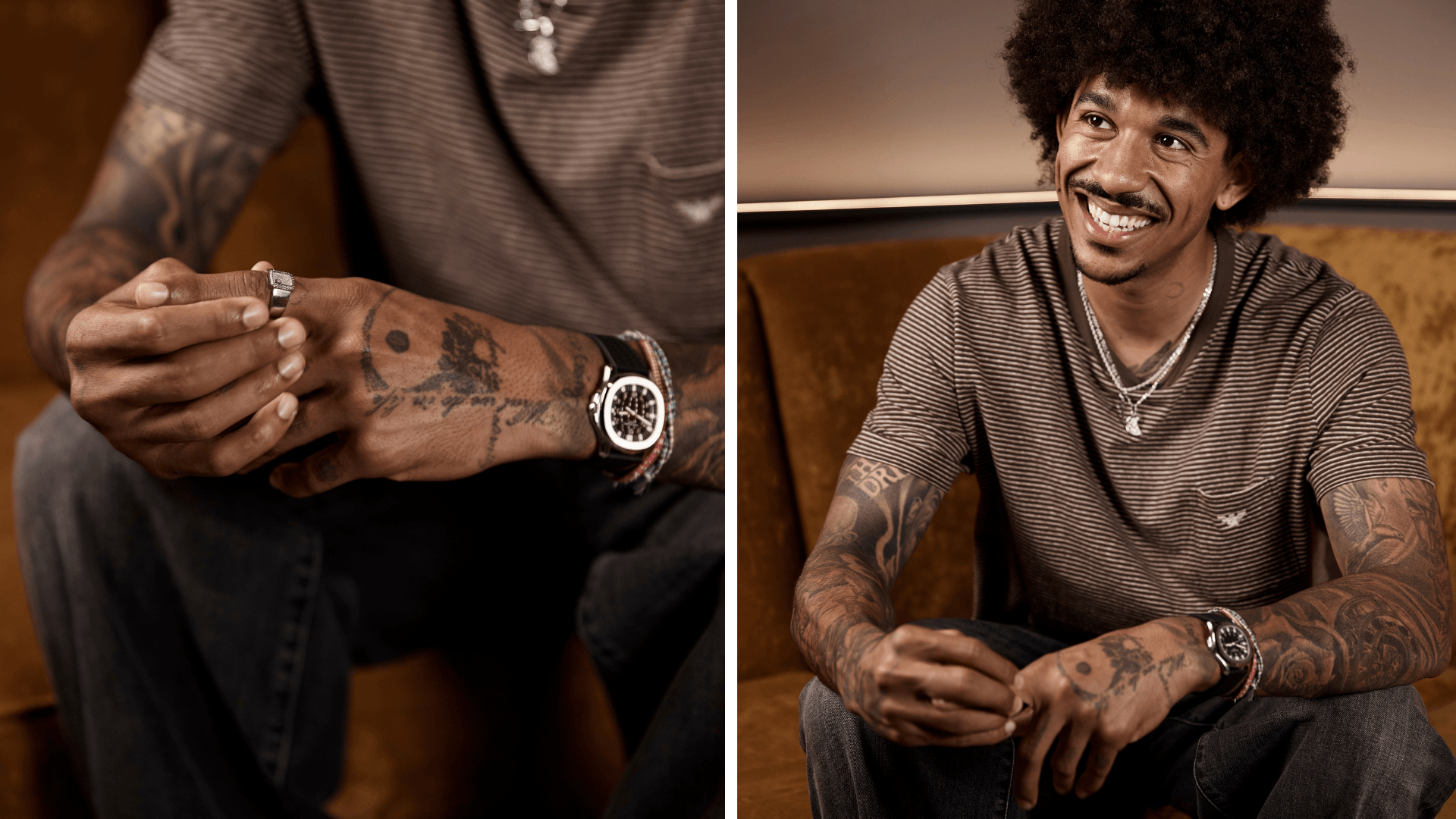 Chris Richards wearing CRAFTD