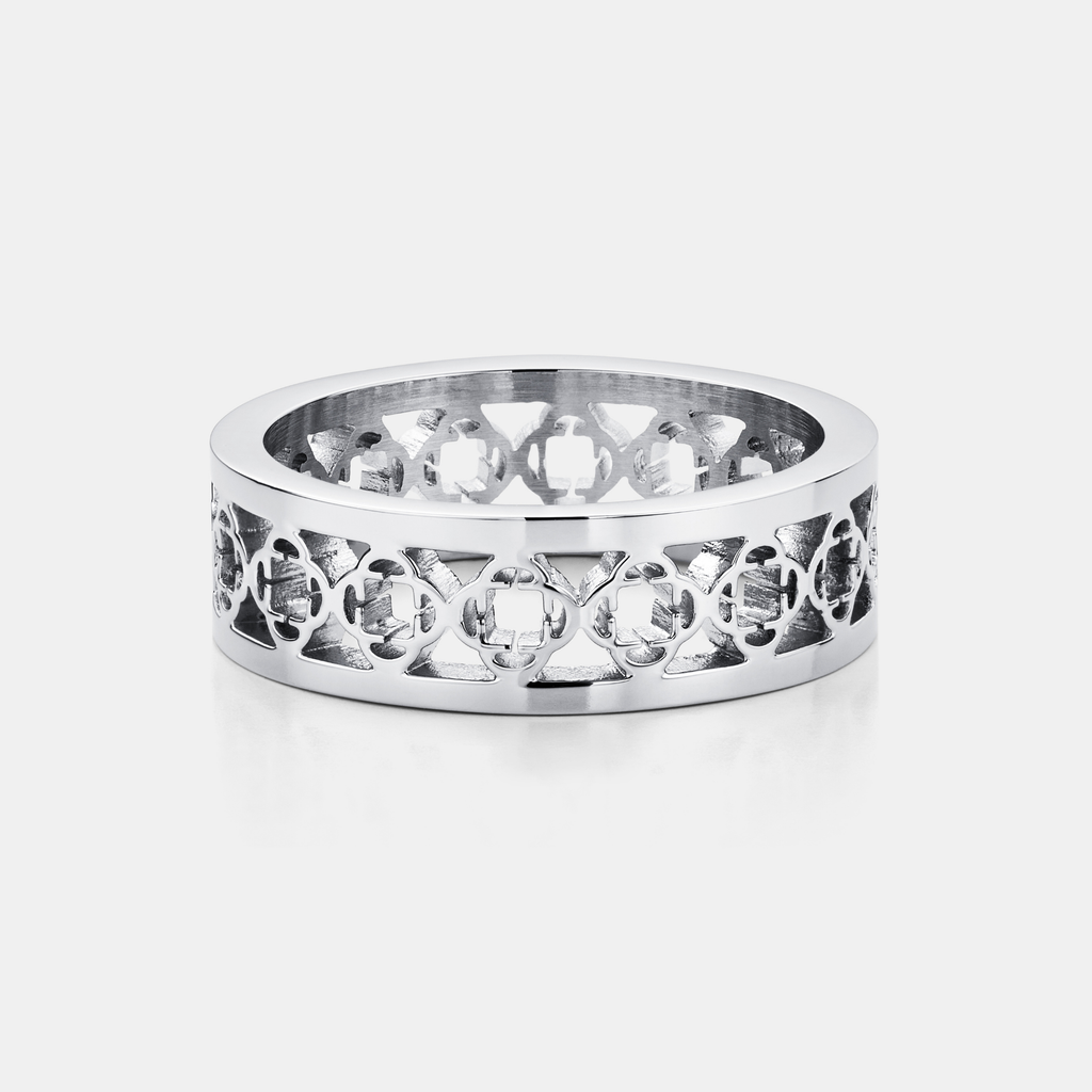 Clover Band Ring