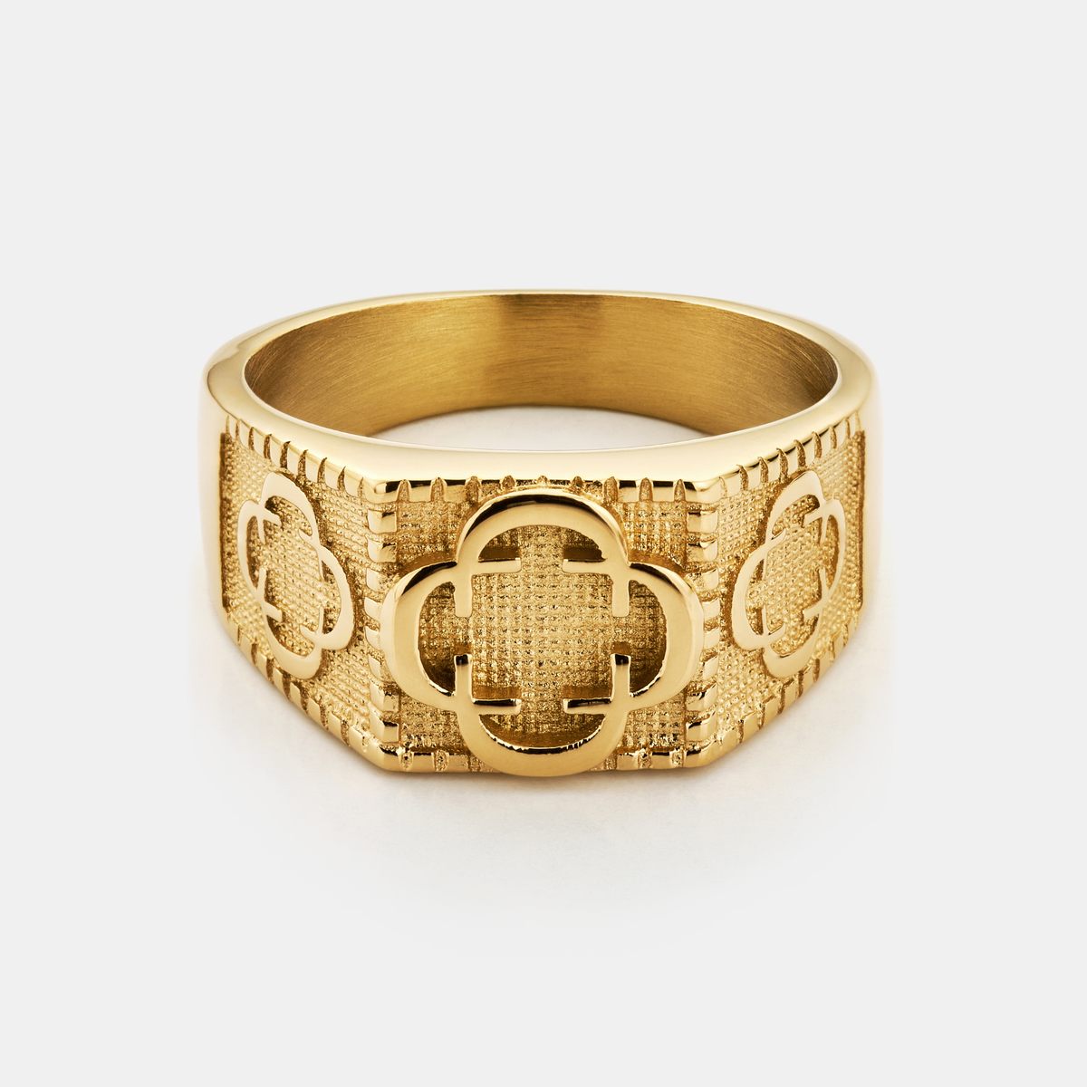 Clover Sovereign Ring (Gold)