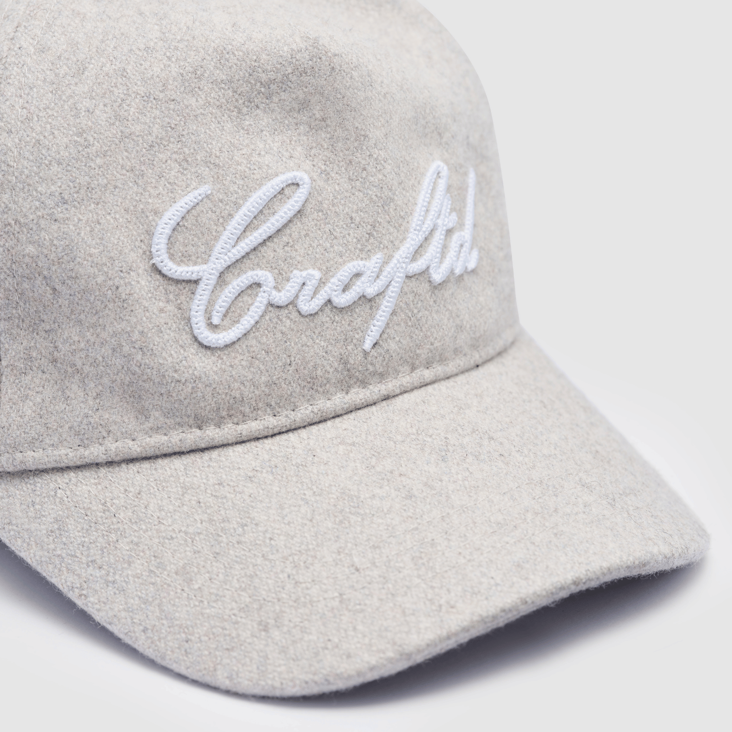 Wool Signature Cap (Grey)