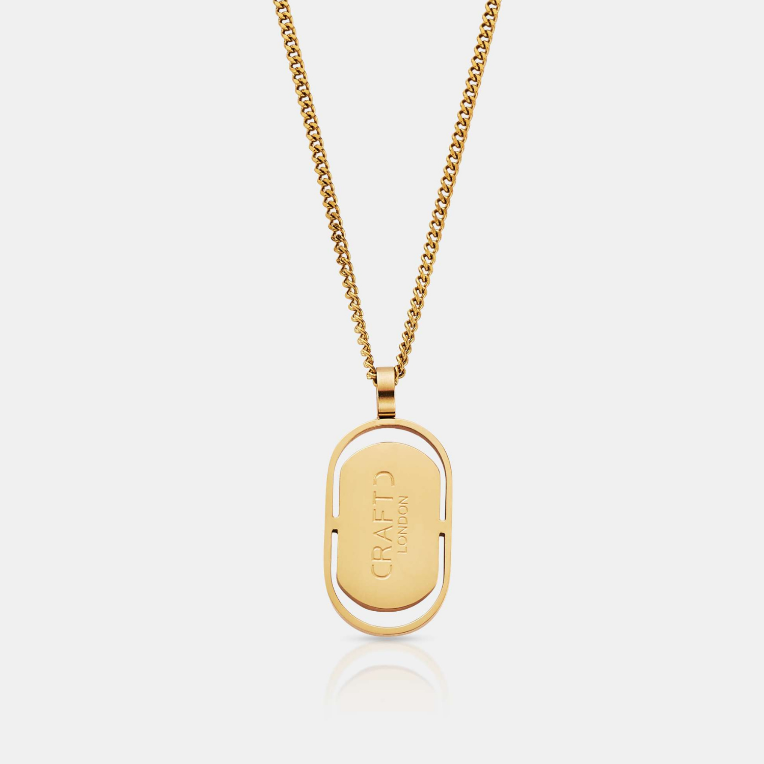 CRAFTD Signature Pendant (Gold)