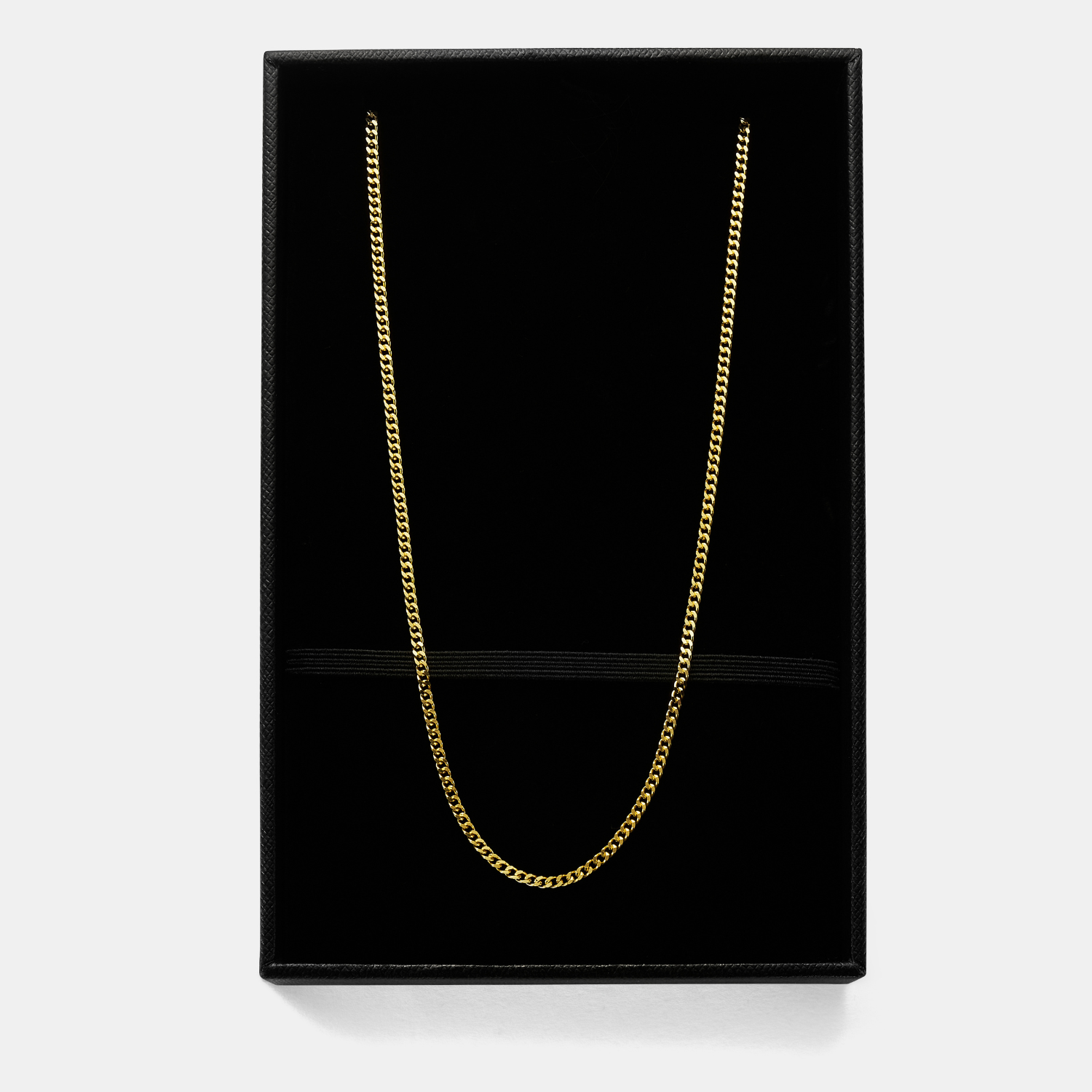 Cuban (18ct Gold) 2mm | Sterling Silver