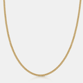 Cuban (18ct Gold) 2mm | Sterling Silver