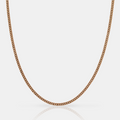 Cuban (Rose Gold) 2mm