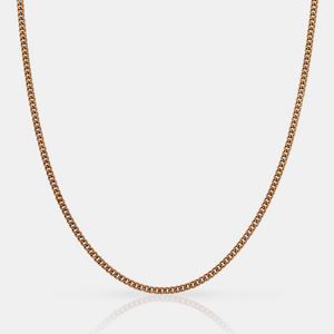Cuban (Rose Gold) 2mm