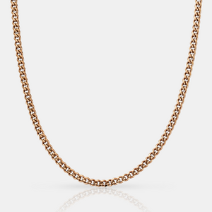 Cuban (Rose Gold) 4mm