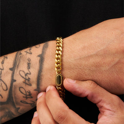 Cuban Bracelet (Gold) 8mm