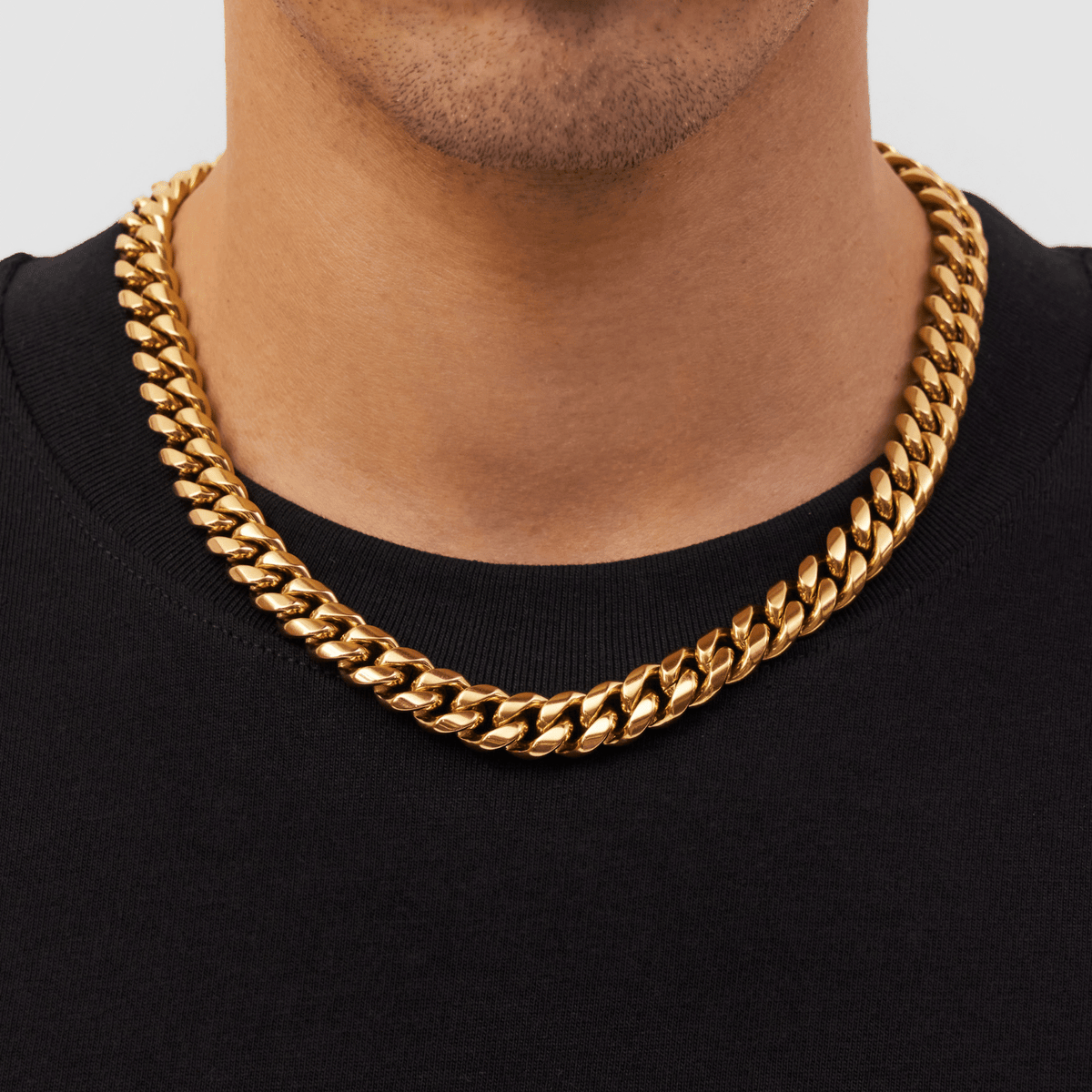 12MM Gold Chain | Cuban | CRAFTD London