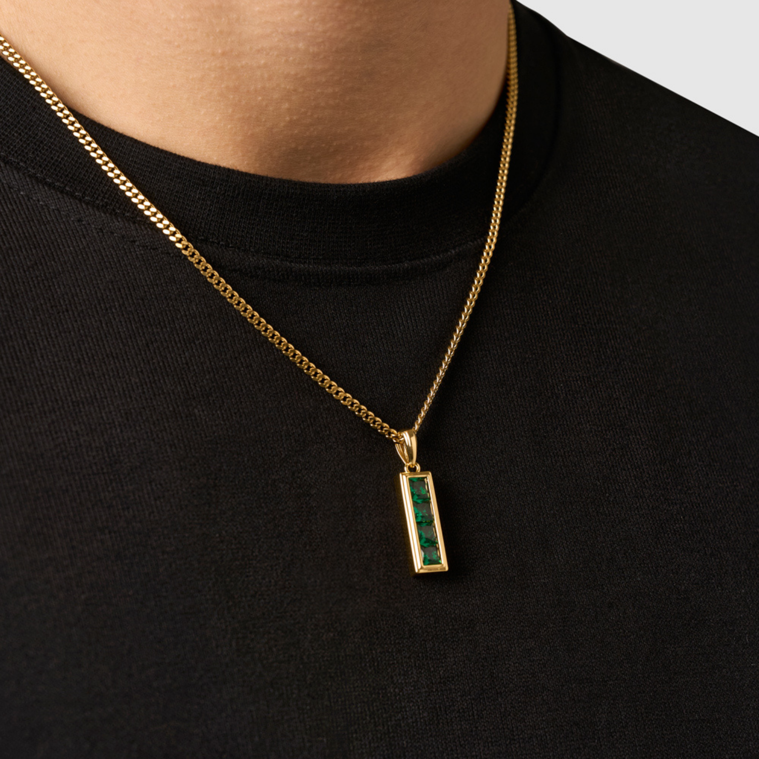 Emerald Stone Totem (Gold)