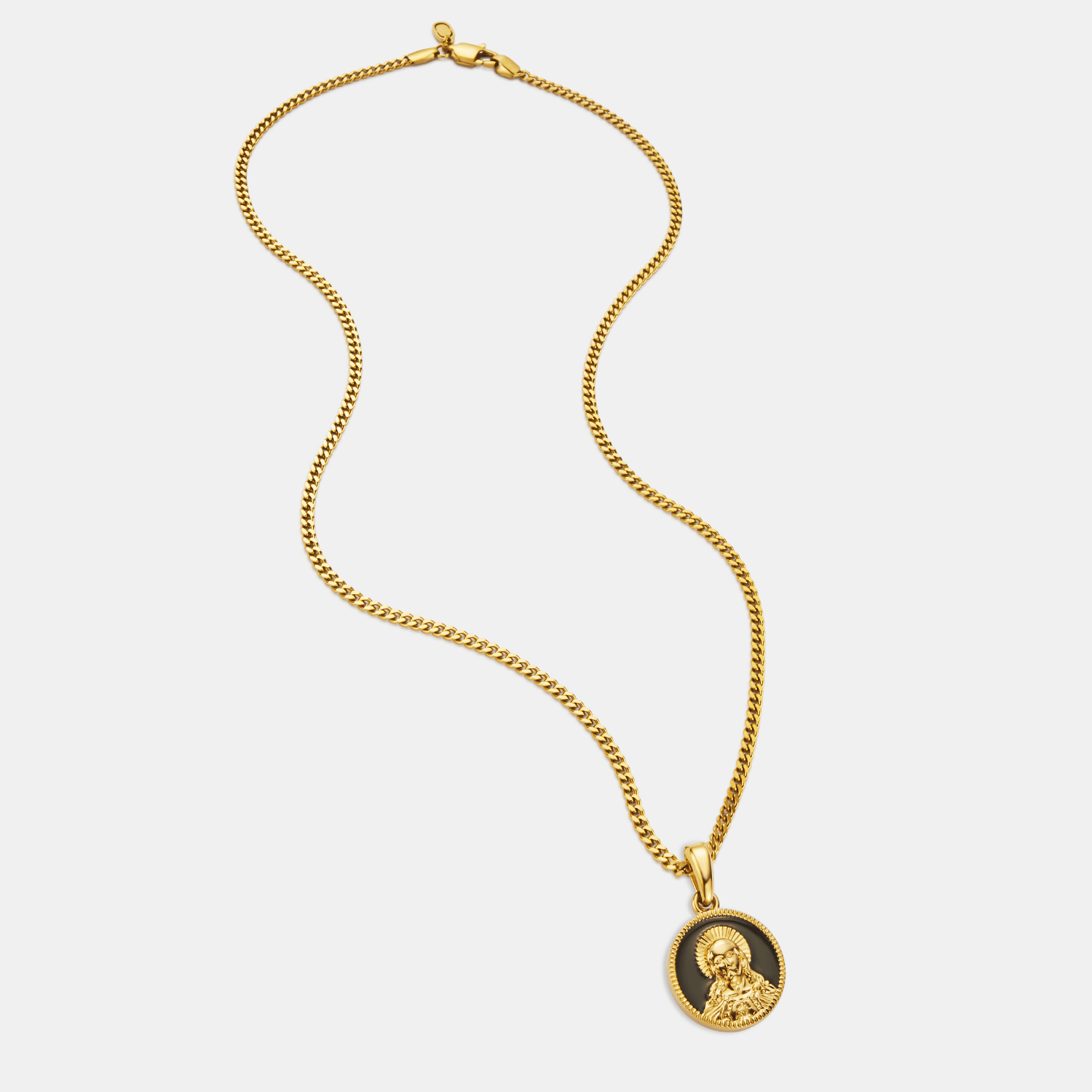 Enamel Jesus (Gold)