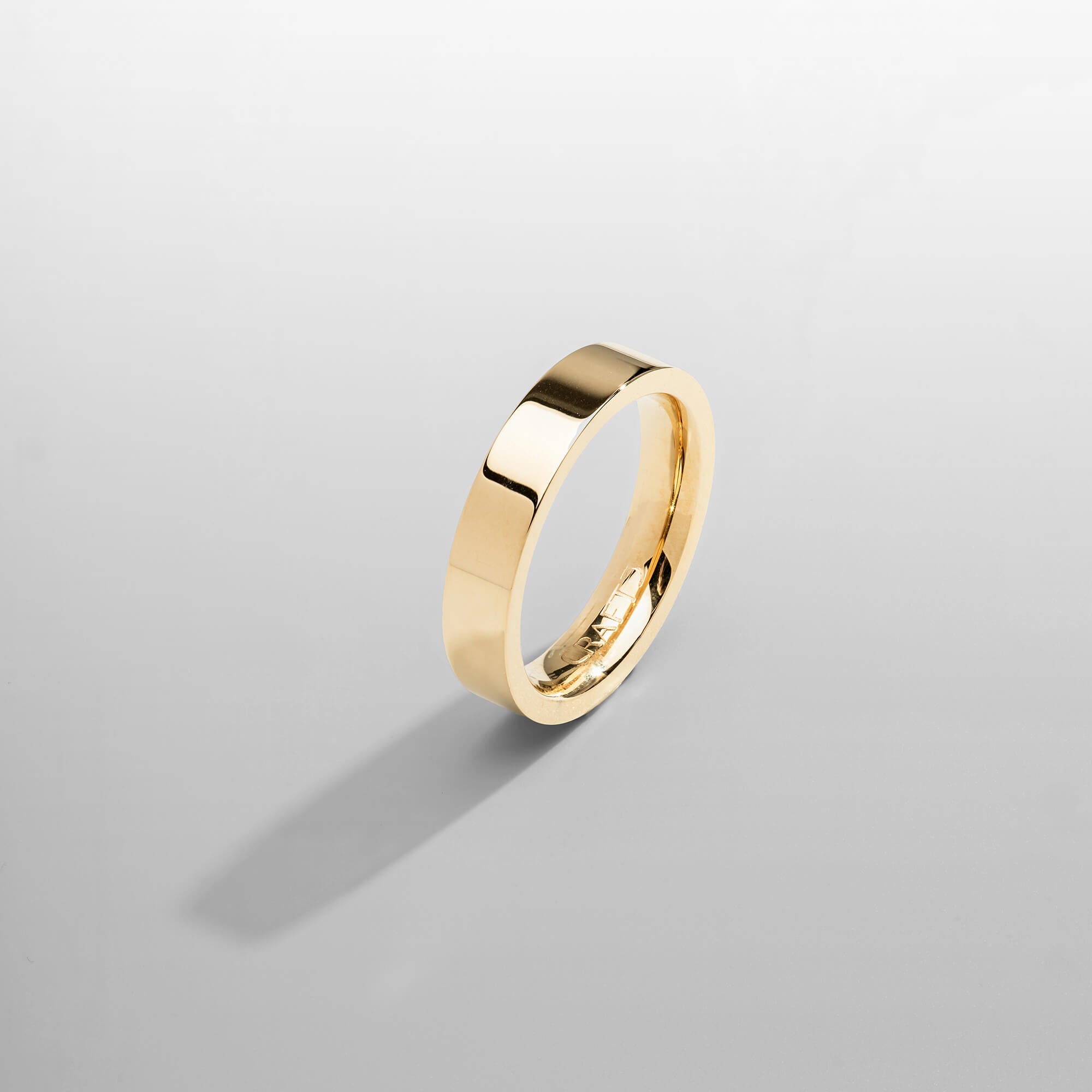 Flat Band Ring (Gold) 5mm