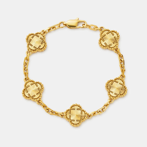 Clover Bracelet (Gold)