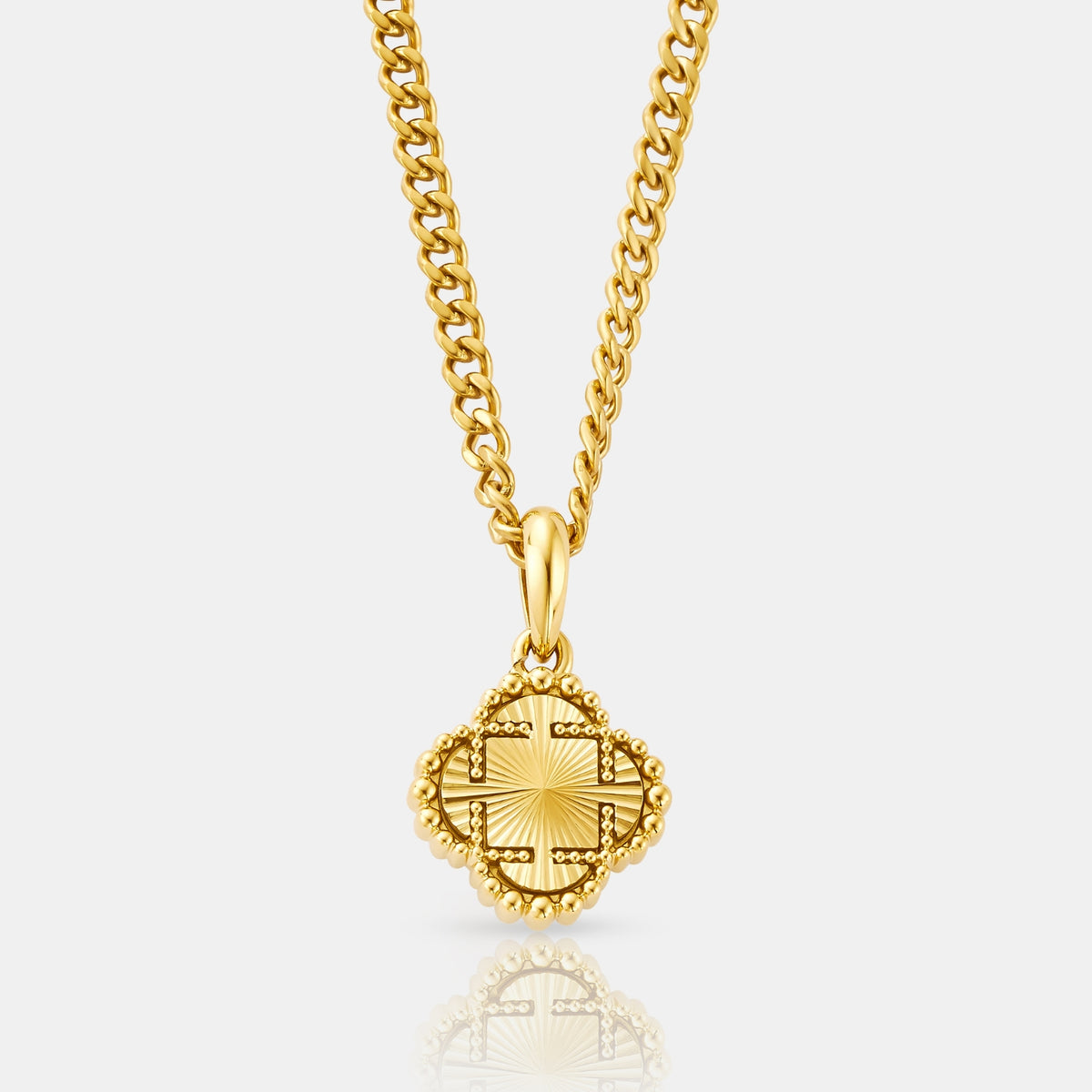 Clover Pendant (Gold)