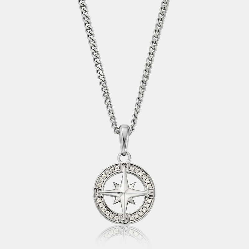 Iced North Star (Silver)