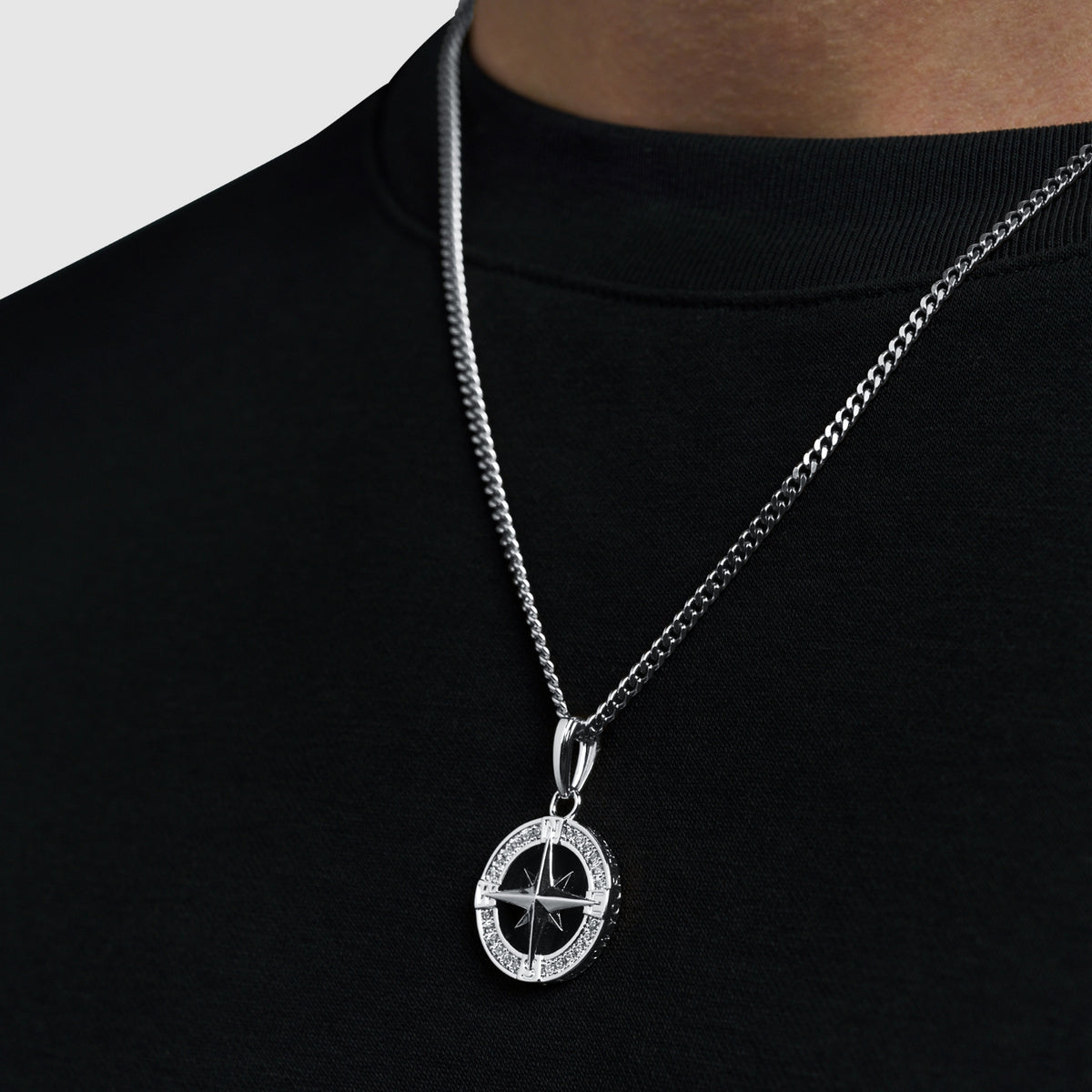 Iced North Star (Silver)