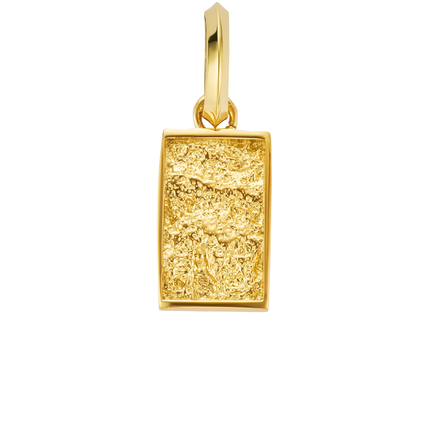Mini Square Stone (Gold)