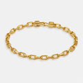 Rope Link Bracelet (Gold)