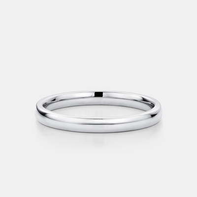 Round Band Ring (Silver) 3mm