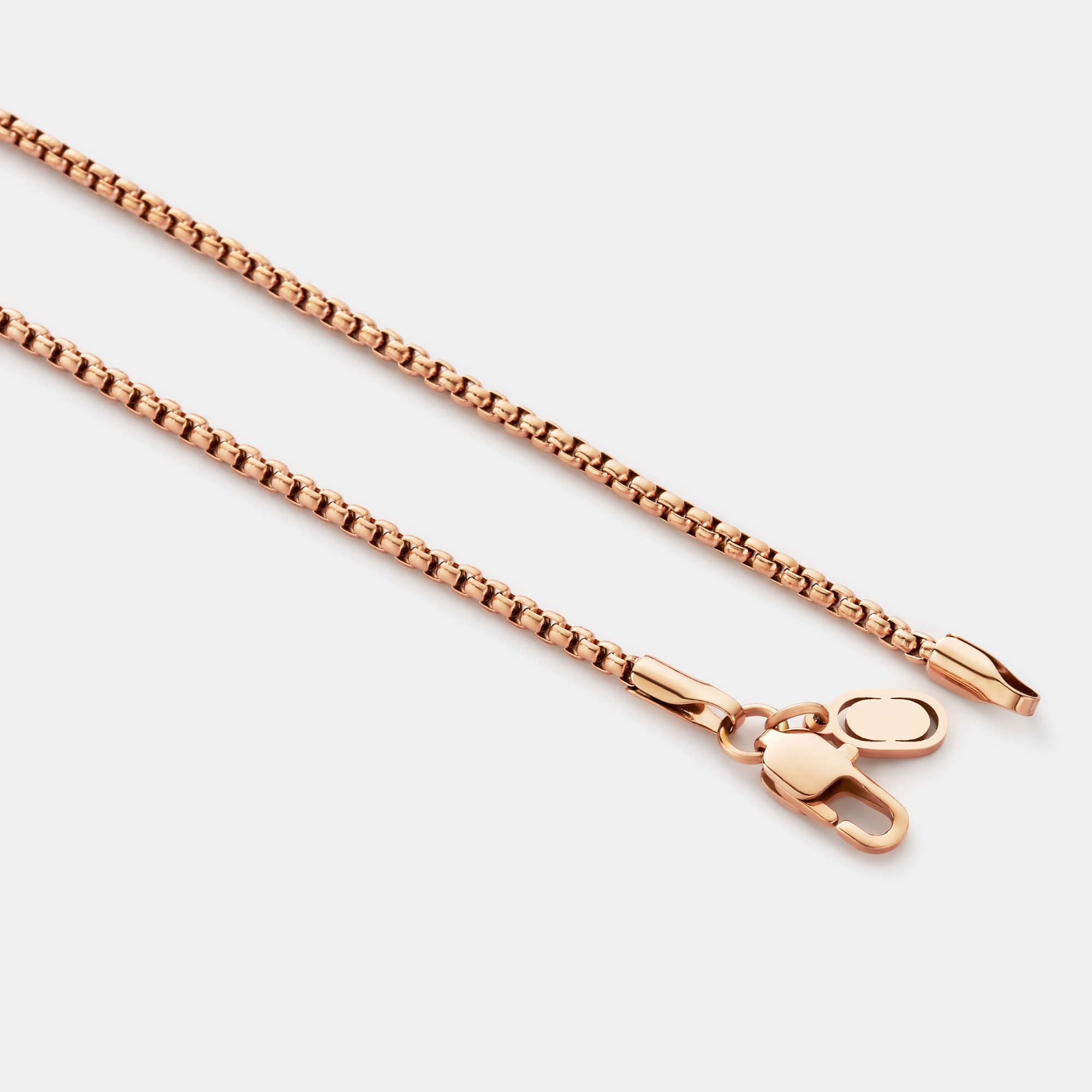 Round Box Chain (Rose Gold) 2mm