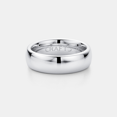 Rounded Ring (Sterling Silver) 7mm