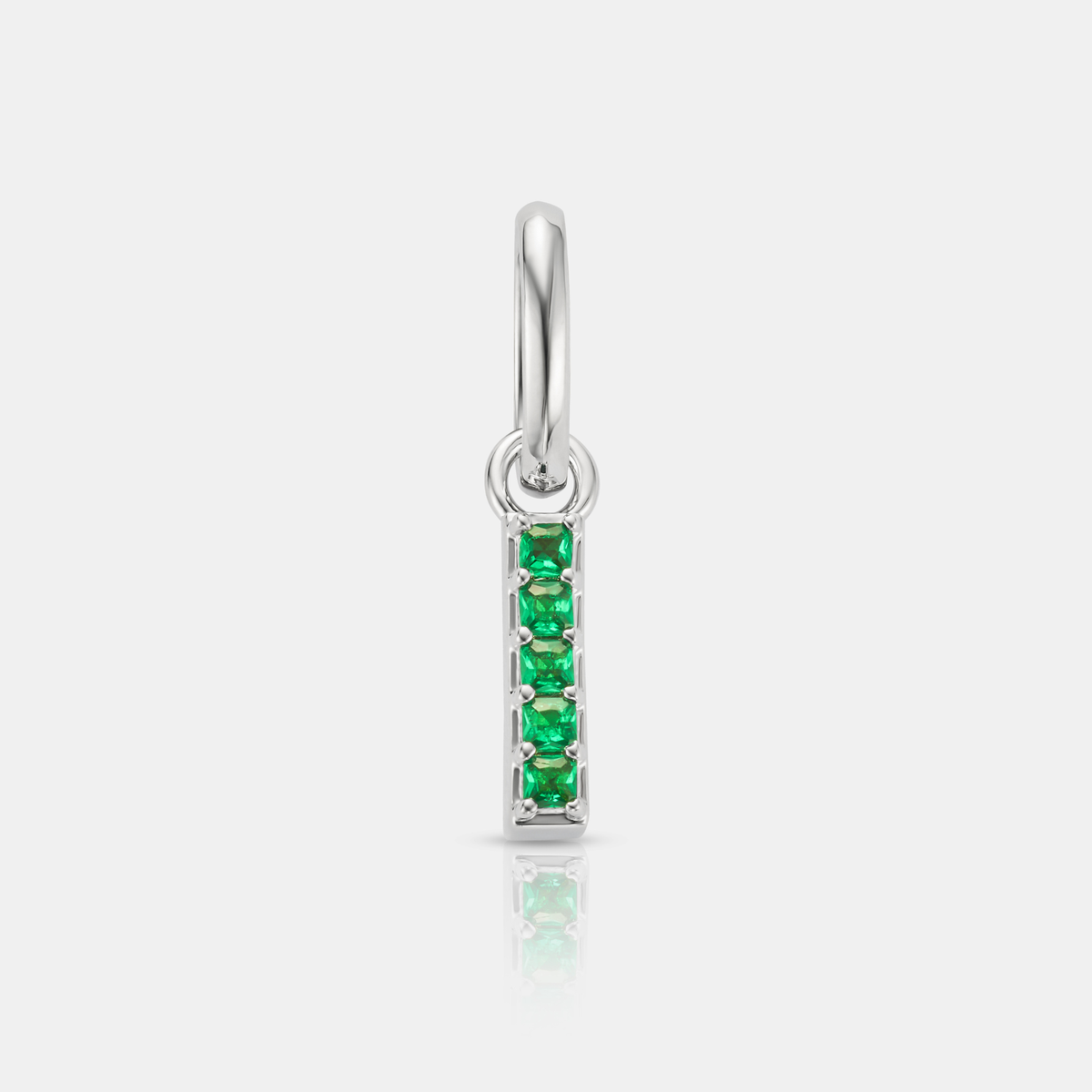 Mini Emerald Totem (Silver)