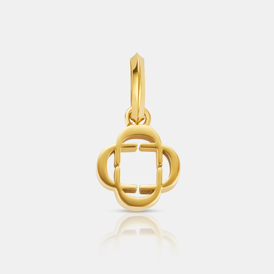 Mini Clover Pendant (Gold)