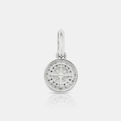 Mini Compass Silver