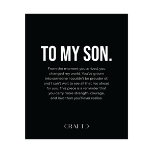 To My Son