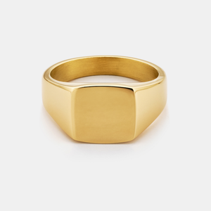 Square Signet Ring (Gold)