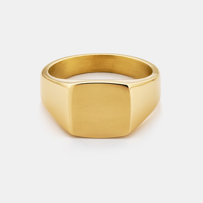 Square Signet Ring (Gold)