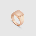 Square Signet Ring (Rose Gold)