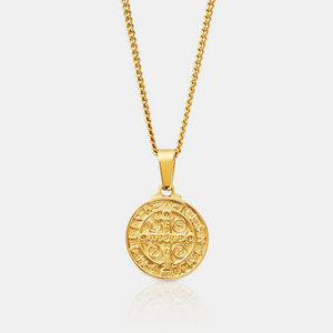 Saint Benedict (Gold)