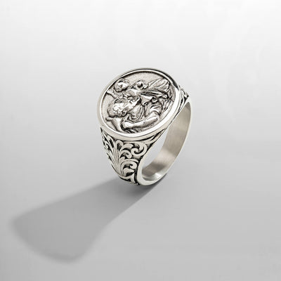 St. Christopher Ring (Silver)