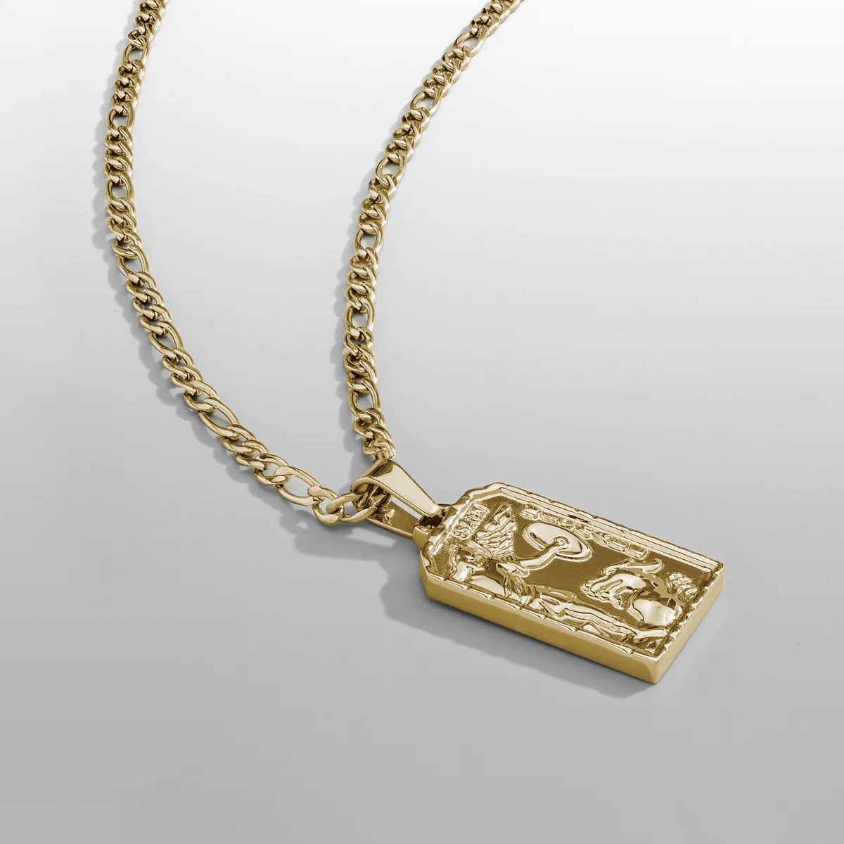 St. Michael Pendant Gold CRAFTD UK