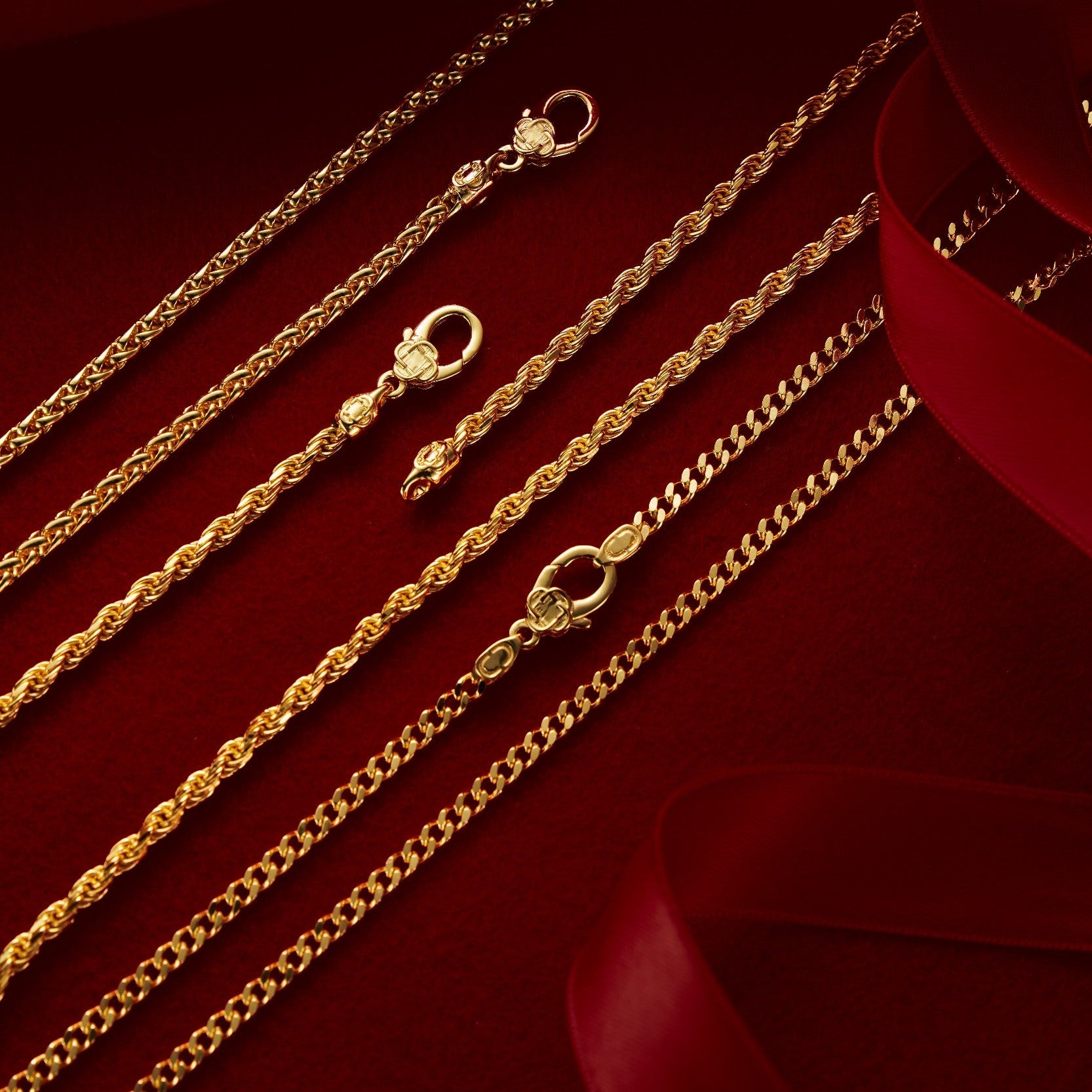 Rope (18ct Gold) 3mm | Sterling Silver