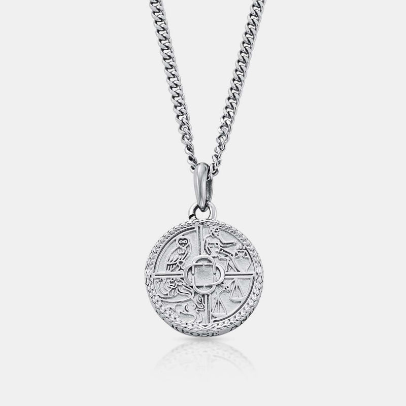 Virtues Pendant (Silver)