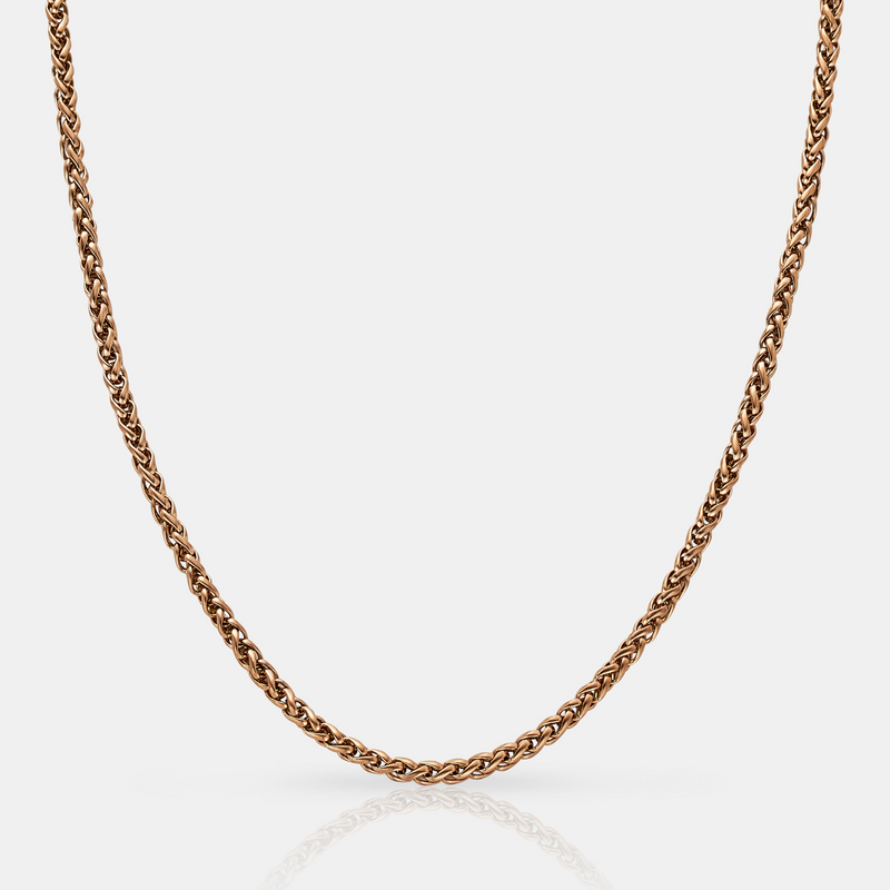 Wheat (Rose Gold) 3mm
