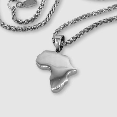 Africa Pendant (Silver)