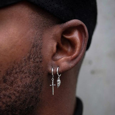 Dagger Earring (Silver)