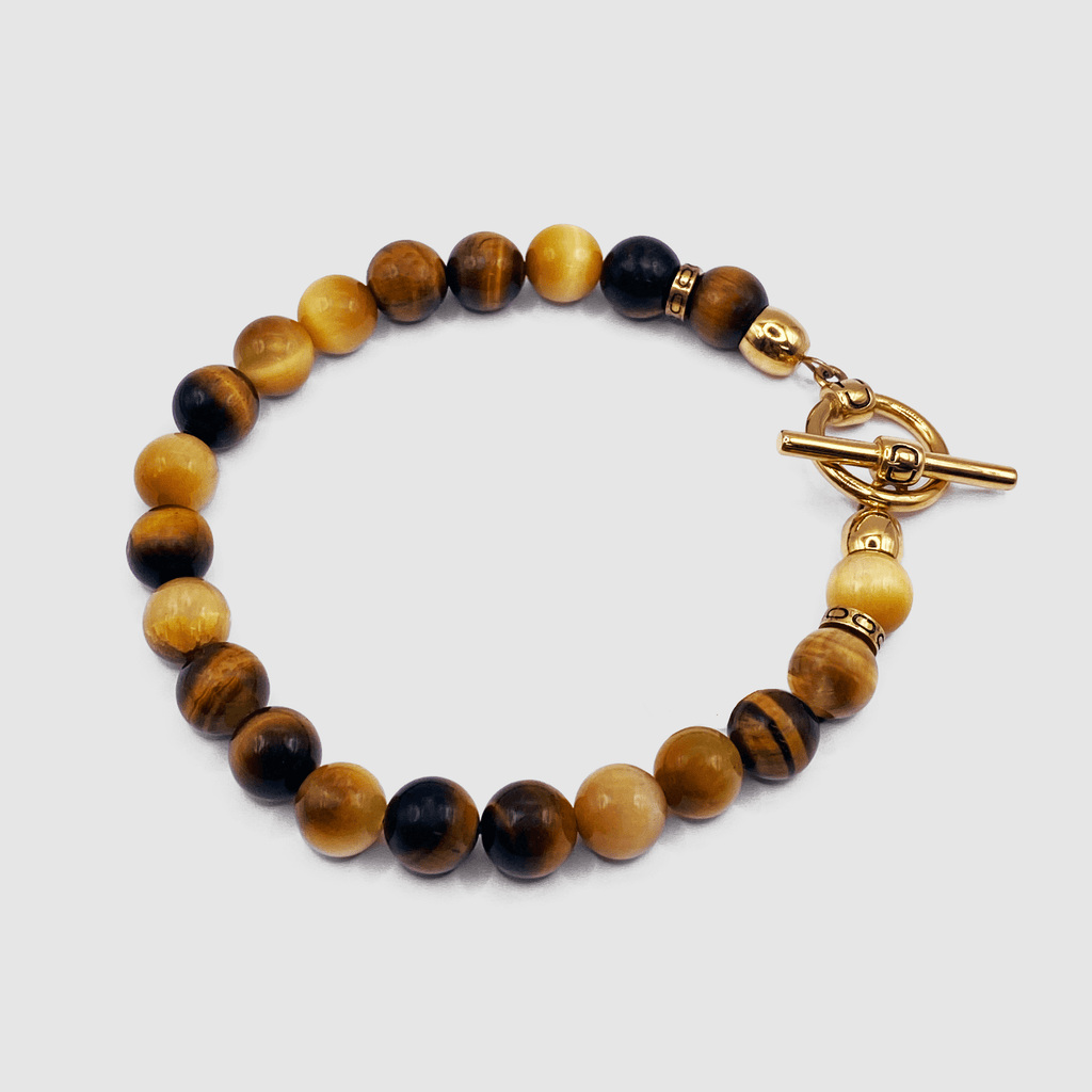 Tigers Eye Bead Bracelet